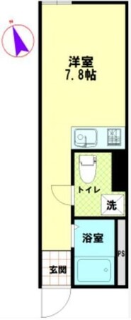 ウィンレックス竹ノ塚の物件間取画像